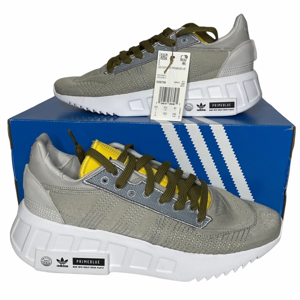 🆕 Adidas Geodiver Primeblue Running Shoes Size M7 / W8.5